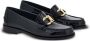 Salvatore Ferragamo Zwarte Maryan Elegante Leren Schoenen Black Dames - Thumbnail 2