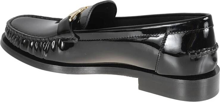 Salvatore Ferragamo Zwarte Maryan Platte Schoenen Black Dames