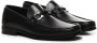 Salvatore Ferragamo Zwarte Mocassin Platte Schoenen Black Heren - Thumbnail 2