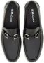 Salvatore Ferragamo Zwarte platte schoenen Gancini amandel teen Black Heren - Thumbnail 5