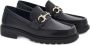 Salvatore Ferragamo Zwarte platte schoenen met Gancini-details Black Heren - Thumbnail 5