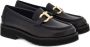 Salvatore Ferragamo Zwarte platte schoenen met Gancini gesp Black Dames - Thumbnail 4