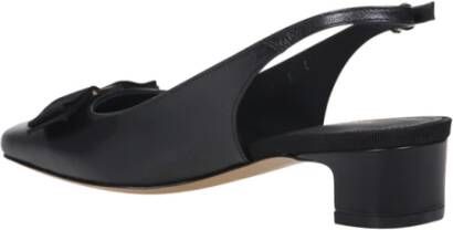 Salvatore Ferragamo Zwarte Rivada Sling Pump Schoenen Black Dames