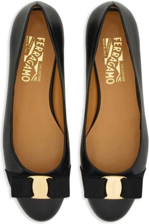 Salvatore Ferragamo Zwarte Varina schoenen voor vrouwen Black Dames