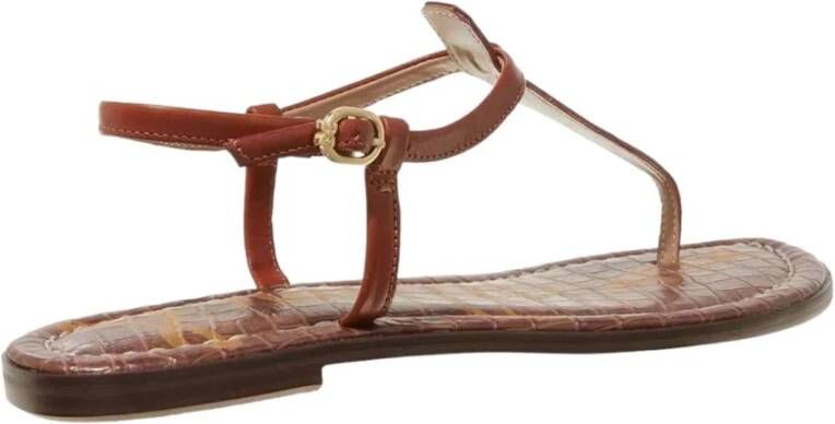 Sam Edelman Stijlvolle Slippers voor de Zomer Brown Dames