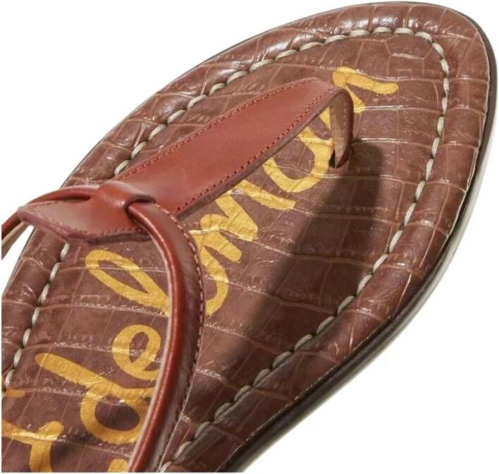 Sam Edelman Stijlvolle Slippers voor de Zomer Brown Dames