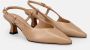 Sangiorgio Beige Hakken Schoenen voor Dagelijkse Elegantie Beige Dames - Thumbnail 2