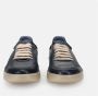 Sangiorgio Blauwe Casual Leren Sneakers Blue Heren - Thumbnail 3