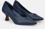 Sangiorgio Blauwe Hak Pumps voor Dagelijkse Glamour Blue Dames - Thumbnail 2