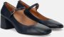 Sangiorgio Blauwe Hakriem Kalfsleren Schoenen Blue Dames - Thumbnail 2