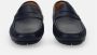 Sangiorgio Blauwe Leren Mocassins Blue Heren - Thumbnail 3