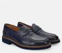 Sangiorgio Blauwe Mocassin Schoenen Blue Heren - Thumbnail 2