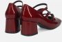 Sangiorgio Bordeaux Mary Jane Hakken Red Dames - Thumbnail 4