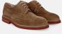 Sangiorgio Bruin Leren Platte Schoenen Klassieke Stijl Brown Heren - Thumbnail 2