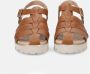 Sangiorgio Bruin Leren Sandalen Licht Stijlvol Brown Dames - Thumbnail 3