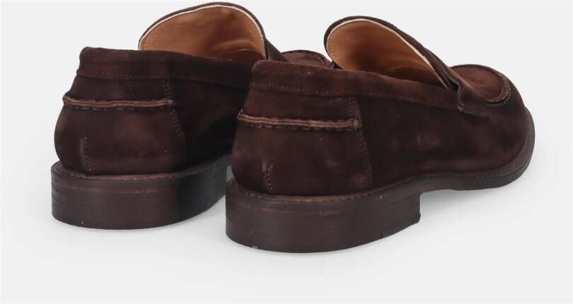 Sangiorgio Bruine Mocassin Schoenen Brown Heren