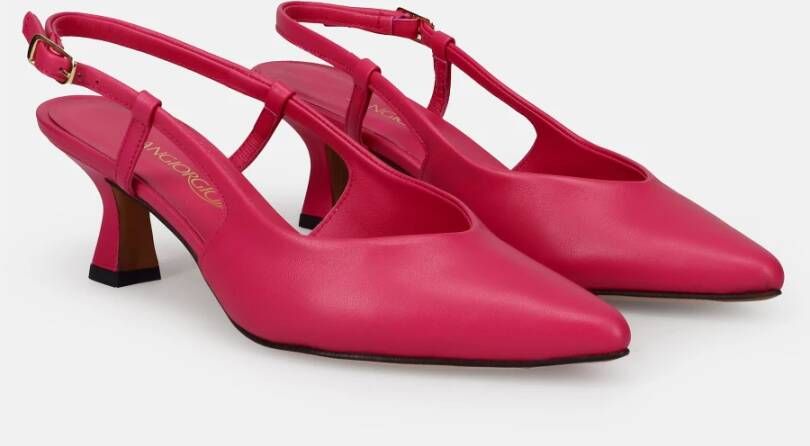 Sangiorgio Fuchsia Hak Schoenen voor Elegantie Pink Dames