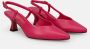 Sangiorgio Fuchsia Hak Schoenen voor Elegantie Pink Dames - Thumbnail 2