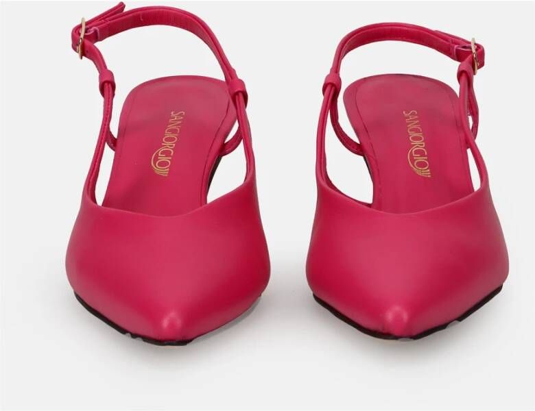 Sangiorgio Fuchsia Hak Schoenen voor Elegantie Pink Dames