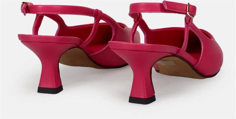 Sangiorgio Fuchsia Hak Schoenen voor Elegantie Pink Dames