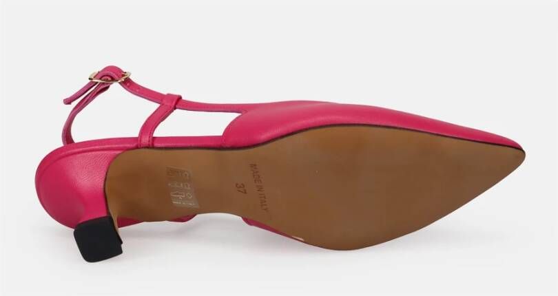 Sangiorgio Fuchsia Hak Schoenen voor Elegantie Pink Dames