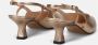 Sangiorgio Gouden Hak Leren Schoenen Yellow Dames - Thumbnail 4