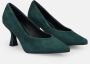 Sangiorgio Groene Suède Hak Pumps Green Dames - Thumbnail 2