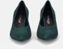 Sangiorgio Groene Suède Hak Pumps Green Dames - Thumbnail 3