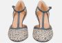 Sangiorgio Heldere Blauwe Geweven Stof Pumps Blue Dames - Thumbnail 3