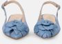 Sangiorgio Heldere Blauwe Platte Schoenen Elegante Stijl Blue Dames - Thumbnail 3