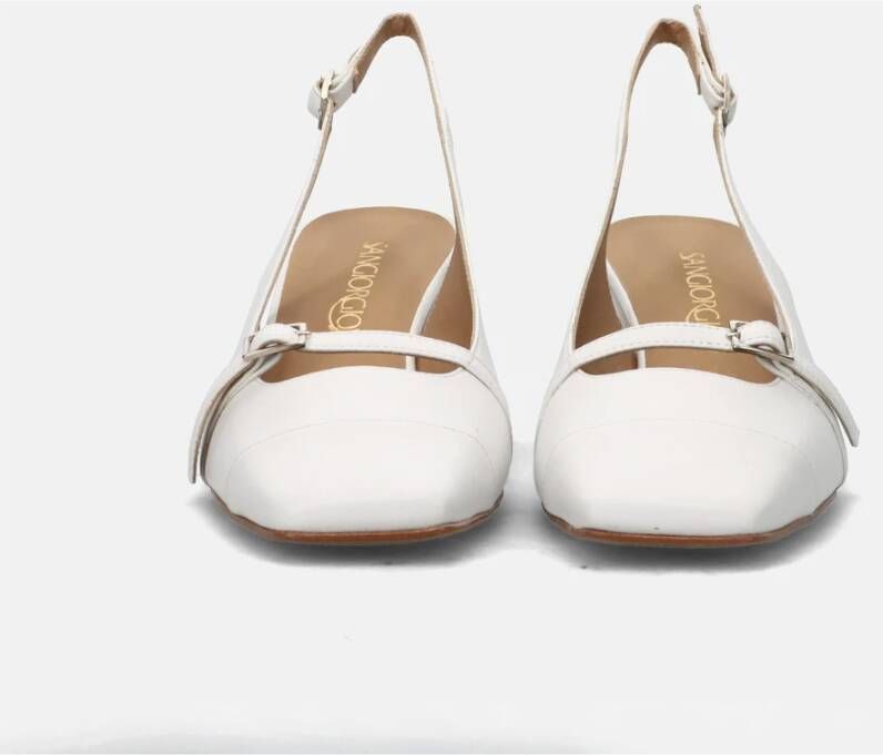 Sangiorgio Pumps White Dames