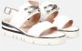 Sangiorgio Witte Leren Sandalen White Dames - Thumbnail 2