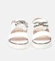 Sangiorgio Witte Leren Sandalen White Dames - Thumbnail 3