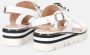 Sangiorgio Witte Leren Sandalen White Dames - Thumbnail 4