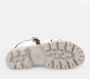 Sangiorgio Witte Leren Sandalen White Dames - Thumbnail 5