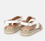 Sangiorgio Witte Leren Sandalen White Dames - Thumbnail 4