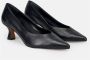 Sangiorgio Zwarte Hak Pumps Tijdloze Silhouet Black Dames - Thumbnail 2