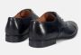 Sangiorgio Zwarte Leren Brogues Schoenen Black Heren - Thumbnail 4