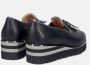 Sangiorgio Zwarte Leren Slip-On Sneakers Black Dames - Thumbnail 4