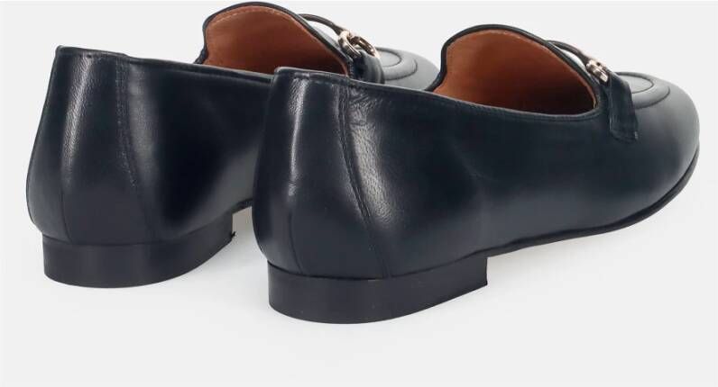 Sangiorgio Zwarte Mocassin Schoenen Black Dames