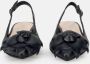 Sangiorgio Zwarte platte schoenen elegante ballerina's Black Dames - Thumbnail 3