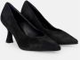 Sangiorgio Zwarte Suède Hakken Pumps Black Dames - Thumbnail 2