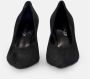 Sangiorgio Zwarte Suède Hakken Pumps Black Dames - Thumbnail 3