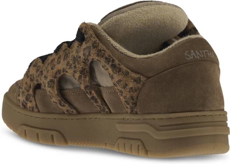 Santha Casual Sneakers voor Dagelijks Gebruik Brown Heren