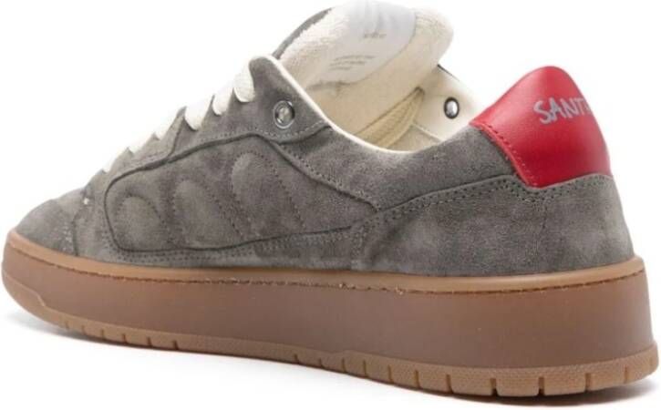 Santha Suede Gray Stijlvolle Sneakers Gray Heren