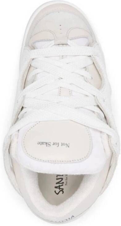 Santha Witte Crock Sneakers voor Vrouwen White Dames