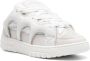 Santha Witte Crock Sneakers voor Vrouwen White Dames - Thumbnail 4