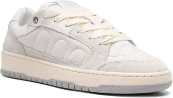 Santha Witte Leren Sneakers White Heren