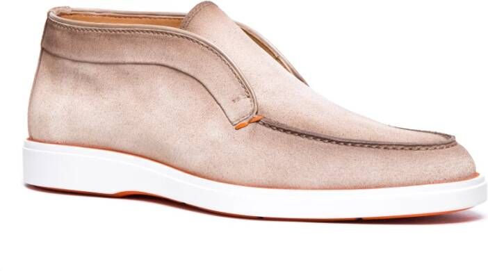 Santoni Ankle Boots Beige Heren