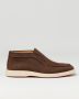 Santoni Handgemaakte leren instaplaars Brown Heren - Thumbnail 2